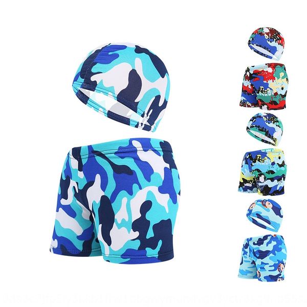 bbueu children's boy's boxer boxers cap trunks with swimming cap cute and comfortable small zhongtong beach camouflage swimming tr, Black
bbueu children's boy's boxer boxers cap trunks with swimming cap cute and comfortable small zhongtong beach camouflage swimming tr, Black