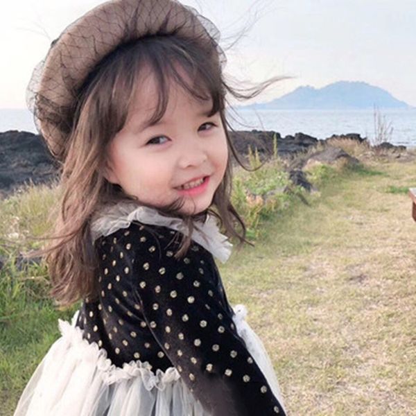20 korean new children's woolen beret beret baby british mongolian yarn ball pure wool yarn cap female korean fashion cap, Blue;gray
20 korean new children's woolen beret beret baby british mongolian yarn ball pure wool yarn cap female korean fashion cap, Blue;gray
