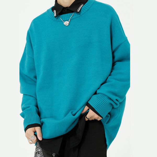 new male streetwear casual loose couple knitted sweater autumn winter men women slim fit pullovers sweater, White;black
new male streetwear casual loose couple knitted sweater autumn winter men women slim fit pullovers sweater, White;black