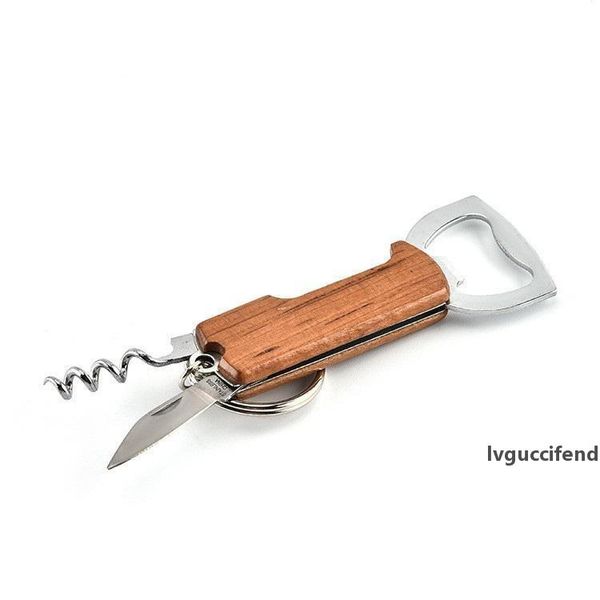 stainless steel multi-function wooden handle beer/wine bottle opener keychain double hinged corkscrew key ring wb1364
stainless steel multi-function wooden handle beer/wine bottle opener keychain double hinged corkscrew key ring wb1364