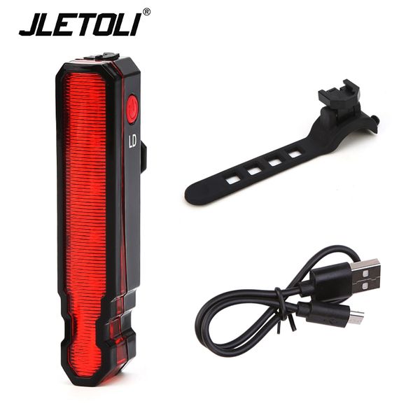 jletoli bicycle laser taillight super bright usb rechargeable waterproof bike light rear flasing light night riding accessories
jletoli bicycle laser taillight super bright usb rechargeable waterproof bike light rear flasing light night riding accessories
