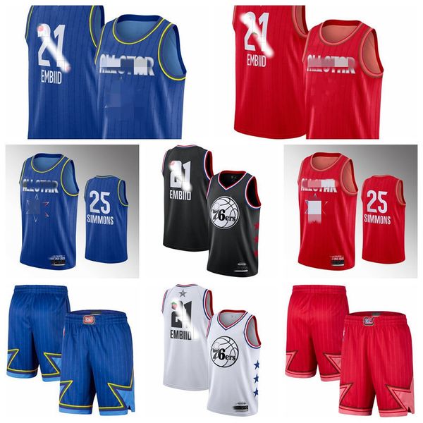 joel embiid ben simmons philadelphia 76ers men 2020 all-star game swingman finished basketball jersey red blue, Black;red
joel embiid ben simmons philadelphia 76ers men 2020 all-star game swingman finished basketball jersey red blue, Black;red