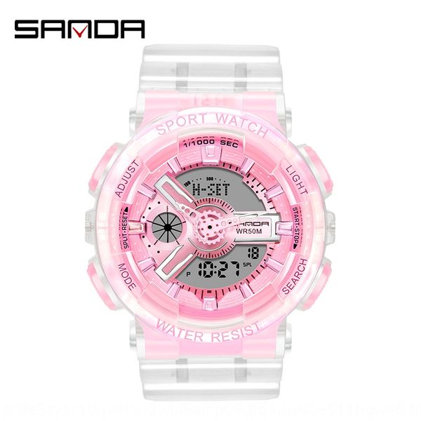 gpnjx sunda new couple male female students waterproof electronic watch sports transparent watchband ins super fire electronic watchband str, Blue
gpnjx sunda new couple male female students waterproof electronic watch sports transparent watchband ins super fire electronic watchband str, Blue