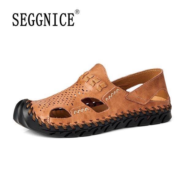 2020 new men breathable sandals leather fashion beach sandals men brand outdoor summer shoes hollow sandials big size 48, Black
2020 new men breathable sandals leather fashion beach sandals men brand outdoor summer shoes hollow sandials big size 48, Black