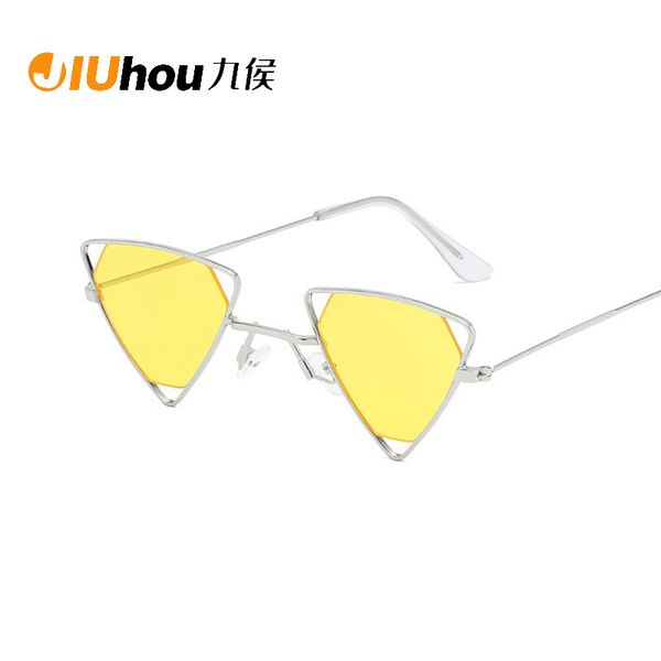 vintage punk triangle sunglasses women men metal frame black red yellow pink sun glasses retro shades sunglasses women, White;black
vintage punk triangle sunglasses women men metal frame black red yellow pink sun glasses retro shades sunglasses women, White;black
