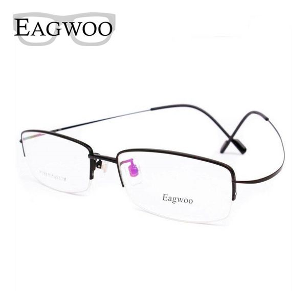 pure titanium eyeglasses half rim flexible optical frame prescription spectacle semi rim glasses small face suitable line temple, Black
pure titanium eyeglasses half rim flexible optical frame prescription spectacle semi rim glasses small face suitable line temple, Black