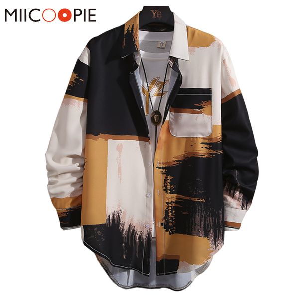 кнопка высокого качества с длинным рукавом up мужская рубашка harajuku платье streetwear моды сыпучей отложной воротник гавайские рубашки дл, White;black
кнопка высокого качества с длинным рукавом up мужская рубашка harajuku платье streetwear моды сыпучей отложной воротник гавайские рубашки дл, White;black