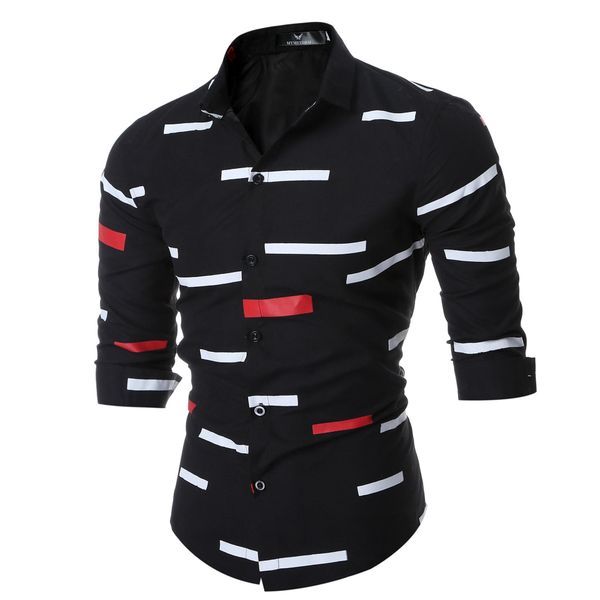 wholesale trade men's long-sleeved shirt korean slim geometric print black-inch men's shirts shirt 8005, White;black
wholesale trade men's long-sleeved shirt korean slim geometric print black-inch men's shirts shirt 8005, White;black