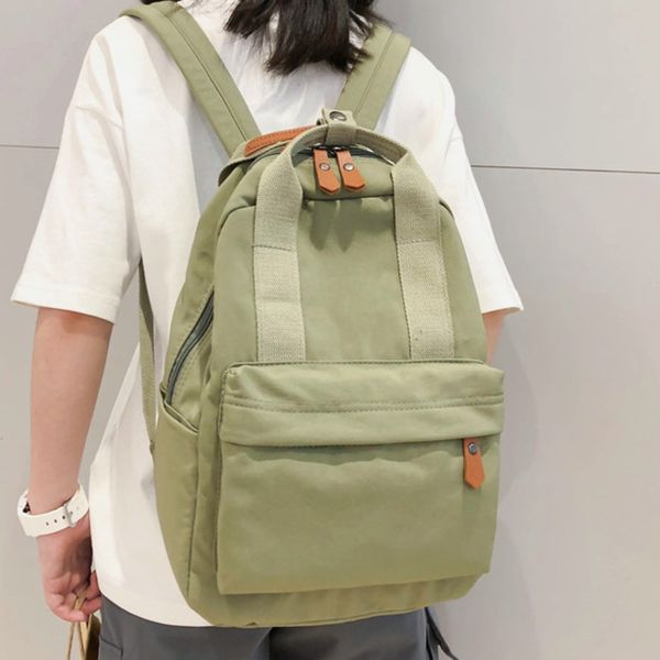 female solid school bag for teenage girls 2020 nylon travel backpack women mochilas sac a dos ladie laprucksack men bag pack
female solid school bag for teenage girls 2020 nylon travel backpack women mochilas sac a dos ladie laprucksack men bag pack
