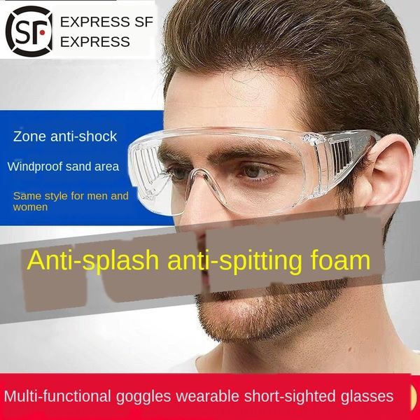 zlh6q spray labor men's and women's multi-functional eye protection foam protection splash-proof wearable myopia protective glasse
zlh6q spray labor men's and women's multi-functional eye protection foam protection splash-proof wearable myopia protective glasse