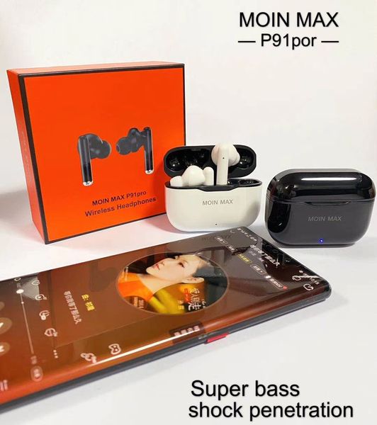 luxury designer original p91 pro 5.0 bluetooth earphone tws wireless headphones hifi music earbuds sports gaming headset
luxury designer original p91 pro 5.0 bluetooth earphone tws wireless headphones hifi music earbuds sports gaming headset