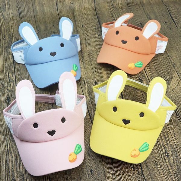 children cartoon radish radish rabbit empty baby outdoor travel sun hat baby student hat, Blue;gray
children cartoon radish radish rabbit empty baby outdoor travel sun hat baby student hat, Blue;gray