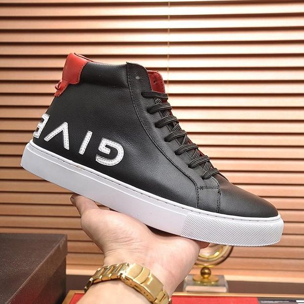 2021 new arrival high reverse sneakers in leather mens boots lace -up plus size men shoes luxury sneakers autumn and winter, Black
2021 new arrival high reverse sneakers in leather mens boots lace -up plus size men shoes luxury sneakers autumn and winter, Black