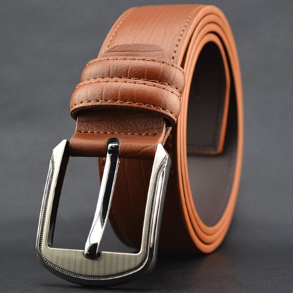 men's cow genuine leather luxury strap male belts for men new fashion classice vintage pin buckle belt belts 3.7cm, Black;brown
men's cow genuine leather luxury strap male belts for men new fashion classice vintage pin buckle belt belts 3.7cm, Black;brown