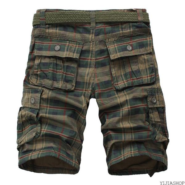 men's shorts fashion plaid beach casual camouflage camo uniform bermuda cargo work, White;black
men's shorts fashion plaid beach casual camouflage camo uniform bermuda cargo work, White;black