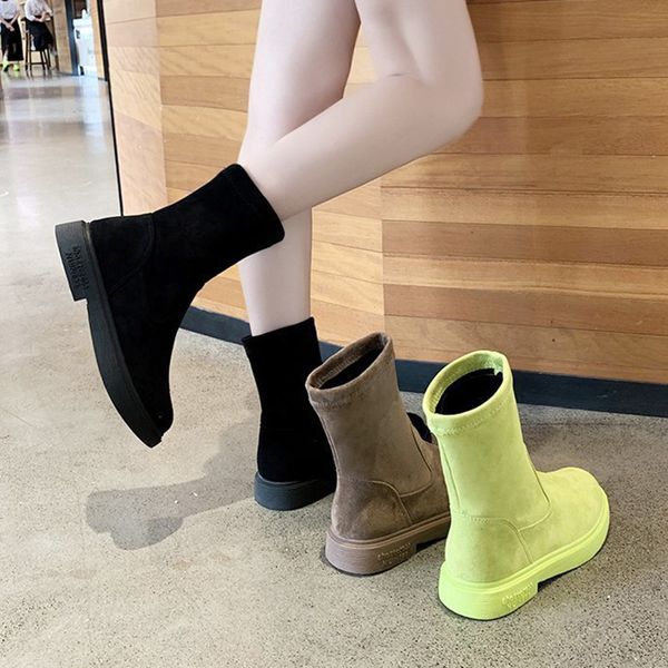 rock shoes woman white mid-calf boots low heels booties luxury designer booties ladies round toe boots-women short rubber, Black
rock shoes woman white mid-calf boots low heels booties luxury designer booties ladies round toe boots-women short rubber, Black