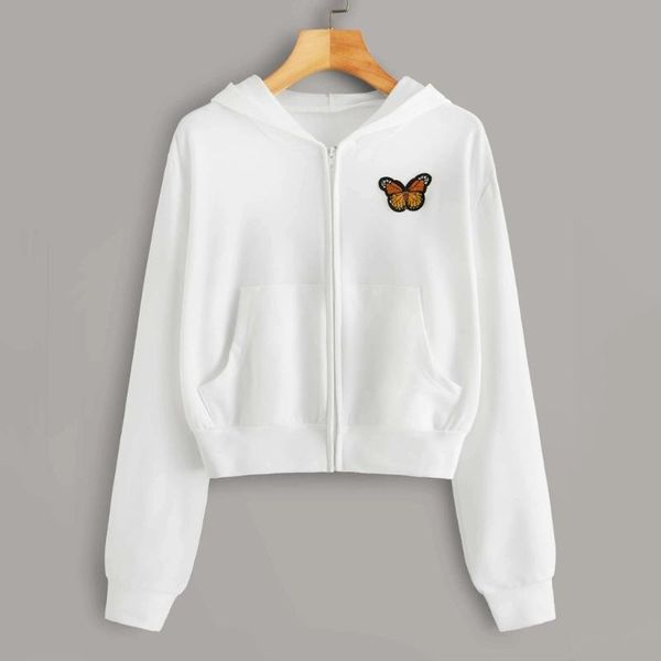 autumn women hoodies sweatshirts butterfly embroidery long sleeve hoodie female fashion casual zipper coat ladies oversized, Black;brown
autumn women hoodies sweatshirts butterfly embroidery long sleeve hoodie female fashion casual zipper coat ladies oversized, Black;brown