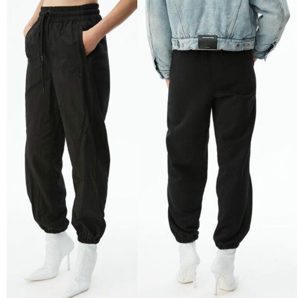 2020 spring summer women logo nylon terry cloth mixed patchwork embroidered letter trousers black pants a2, Black;white
2020 spring summer women logo nylon terry cloth mixed patchwork embroidered letter trousers black pants a2, Black;white