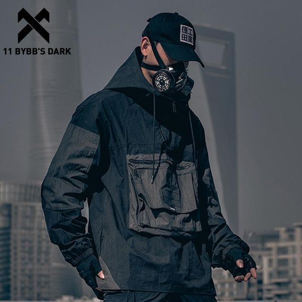 11 bybb's dark patchwork pockets dark loose jackets 2020 autumn streetwear tactical function pullover harajuku hip hop coat, Black;brown
11 bybb's dark patchwork pockets dark loose jackets 2020 autumn streetwear tactical function pullover harajuku hip hop coat, Black;brown