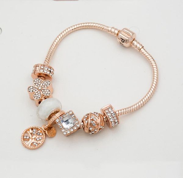 с оригинальной коробкой hot браслетом rose для pandora ювелирных изделий посеребренной темперамент diy бисер подвеска леди браслет, Black
с оригинальной коробкой hot браслетом rose для pandora ювелирных изделий посеребренной темперамент diy бисер подвеска леди браслет, Black