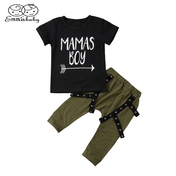 newborn baby boys mamas clothes set kids t-shirt harem long pants leggings outfit set clothes, White
newborn baby boys mamas clothes set kids t-shirt harem long pants leggings outfit set clothes, White
