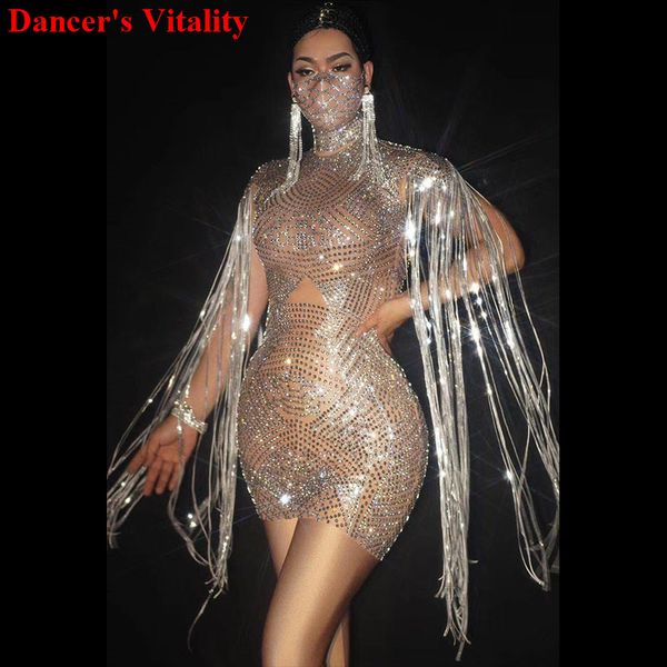 super sparkly rhinestone dress stretch gold glisten crystals costume evening tassel celebrate dress wear luxurious outfit, Black;red
super sparkly rhinestone dress stretch gold glisten crystals costume evening tassel celebrate dress wear luxurious outfit, Black;red