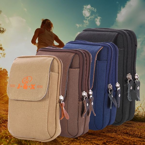 men's washed canvas vertical 3-layer running bag multi-function belt change canvas mobile phone mobile phone running bag
men's washed canvas vertical 3-layer running bag multi-function belt change canvas mobile phone mobile phone running bag
