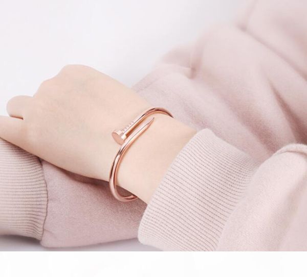 stainless steel lovers bracelet classic cuff rose gold silver bangle men women available bracelets pulsera, Black
stainless steel lovers bracelet classic cuff rose gold silver bangle men women available bracelets pulsera, Black