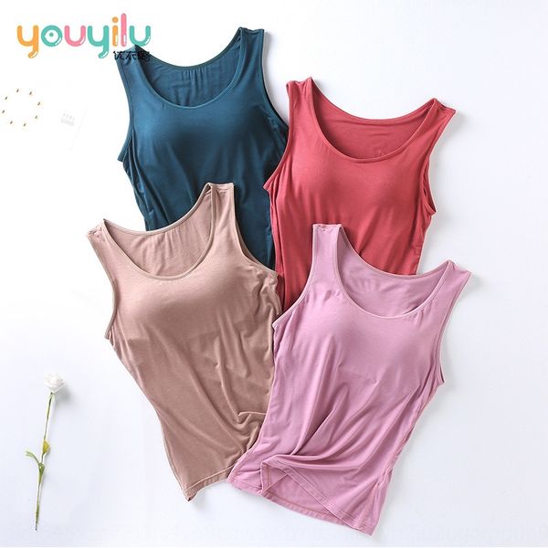 summer new modal vest with chest pad wide shoulder large size yoga base women's underwear shirt vest shirt steel ring-underwear, White
summer new modal vest with chest pad wide shoulder large size yoga base women's underwear shirt vest shirt steel ring-underwear, White