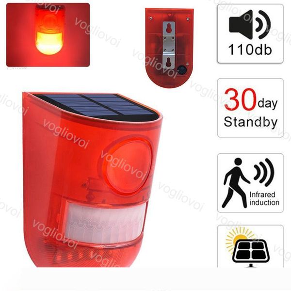 solar security lights motion sensor sound alarm strobe light flashing 6led light alarm system 12 hours and 24 hours mode dhl
solar security lights motion sensor sound alarm strobe light flashing 6led light alarm system 12 hours and 24 hours mode dhl