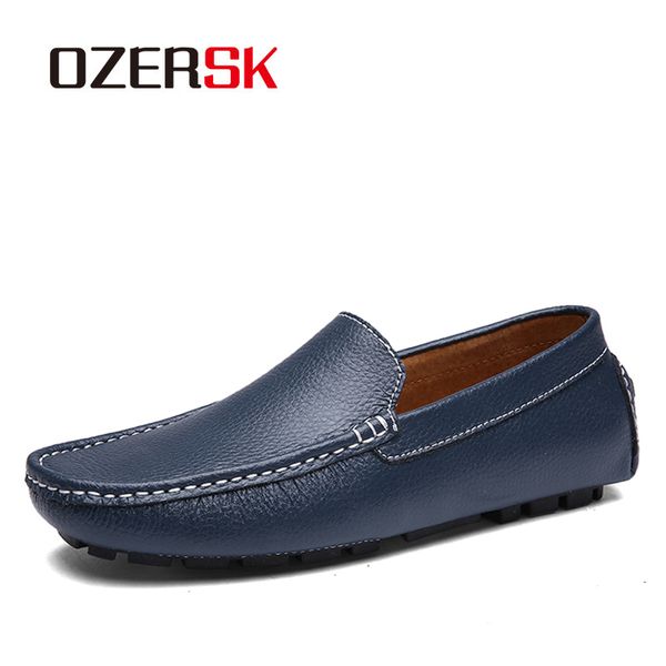 ozersk fashion men genuine leather loafers slip on luxury man flats casual shoes spring autumn non-slip male driving white shoes, Black
ozersk fashion men genuine leather loafers slip on luxury man flats casual shoes spring autumn non-slip male driving white shoes, Black