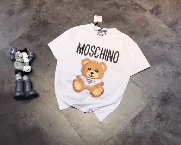 2020 fashion catwalk mos brands mens womens designer mosaic bear white tshirt short sleeve tee luxury streewear m- 729, Black;green
2020 fashion catwalk mos brands mens womens designer mosaic bear white tshirt short sleeve tee luxury streewear m- 729, Black;green