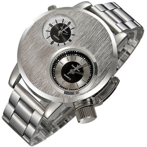 2020 new design fashion new mens stainless steel date military quartz analog wrist watch relogios masculinos watches luxury #30, Slivery;brown
2020 new design fashion new mens stainless steel date military quartz analog wrist watch relogios masculinos watches luxury #30, Slivery;brown