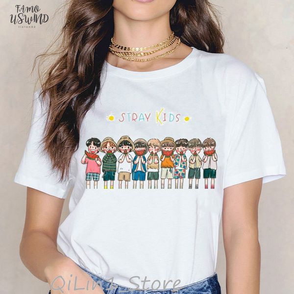 ropa mujer 2020 stray kids kpop tshirt women plus size vogue funny t shirts harajuku ulzzang shirt straykids female women t shirt, White
ropa mujer 2020 stray kids kpop tshirt women plus size vogue funny t shirts harajuku ulzzang shirt straykids female women t shirt, White