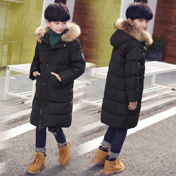 clothing down jacket children boys long korean down jacket children's children's big fur collar in the big 2019 new length, Blue;gray
clothing down jacket children boys long korean down jacket children's children's big fur collar in the big 2019 new length, Blue;gray