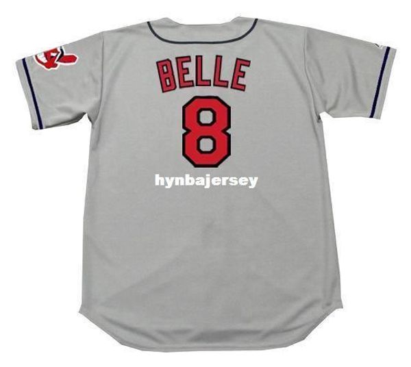 custom albert belle cleveland stitched 1995 majestic vintage away baseball jersey retro mens jerseys running, Gray
custom albert belle cleveland stitched 1995 majestic vintage away baseball jersey retro mens jerseys running, Gray
