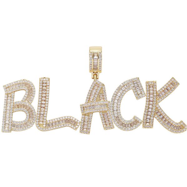 oem custom name necklace gold silver color ice out bling cz letter pendant men's rock street necklace with 24inch rope chain
oem custom name necklace gold silver color ice out bling cz letter pendant men's rock street necklace with 24inch rope chain