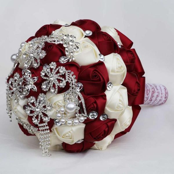 elegant wedding bouquet artificial ribbon rhinestone decoration bridesmaid bride bouqueuts wedding party accessories w2285n
elegant wedding bouquet artificial ribbon rhinestone decoration bridesmaid bride bouqueuts wedding party accessories w2285n