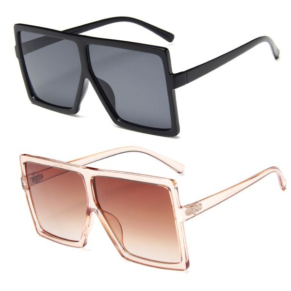 2020 square oversized sunglasses for women men flat fashion shades, White;black
2020 square oversized sunglasses for women men flat fashion shades, White;black