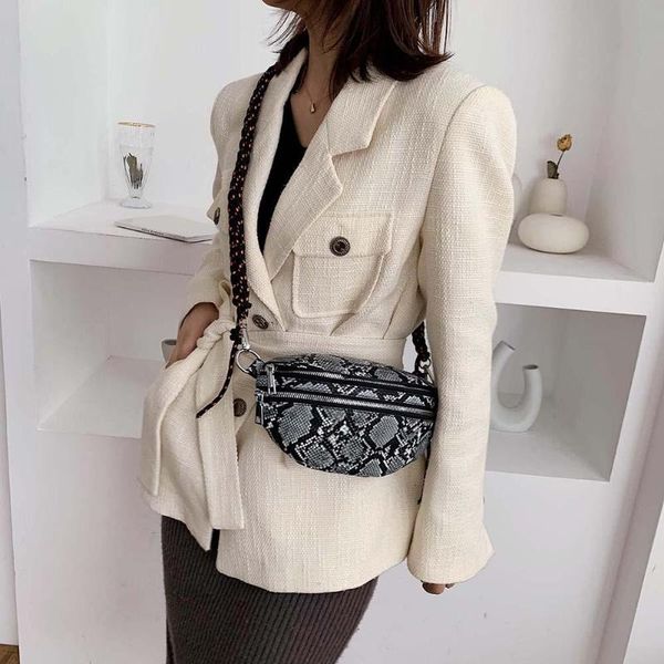 waist packs classic delicate texture fashion fanny chest bag women snake pattern shoulder pack leather waist purse
waist packs classic delicate texture fashion fanny chest bag women snake pattern shoulder pack leather waist purse