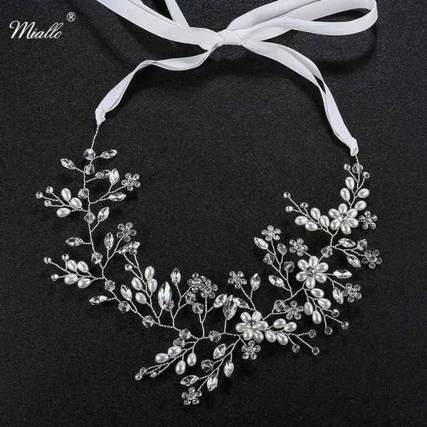miallo wholesale fashion pearls crystal headband handmade hair vine headpieces bride wedding bridal hair jewelry accessories, Golden;silver
miallo wholesale fashion pearls crystal headband handmade hair vine headpieces bride wedding bridal hair jewelry accessories, Golden;silver