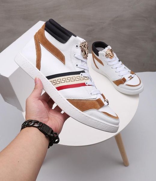 new3 fashion high men's shoes casual breathable sports men's shoes high-end business comfort travel men's shoes zapatos hombr, Black
new3 fashion high men's shoes casual breathable sports men's shoes high-end business comfort travel men's shoes zapatos hombr, Black