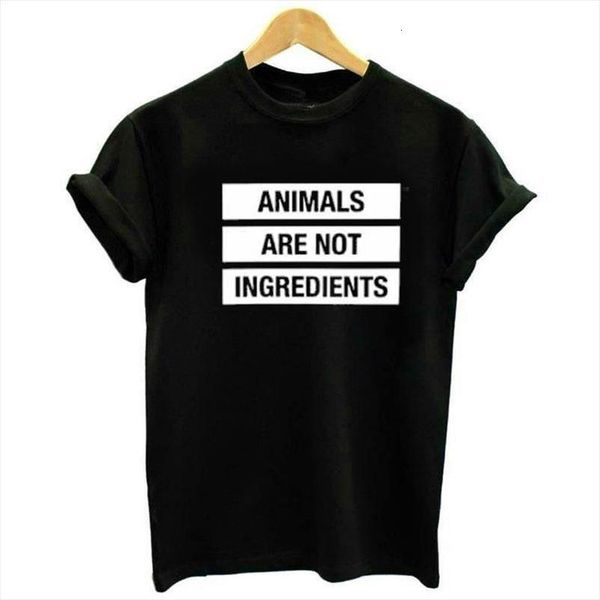 animals are not ingredients basic vegan t shirt woman tee shirt harajuku tshirt womens t shirts casual t shirts, White
animals are not ingredients basic vegan t shirt woman tee shirt harajuku tshirt womens t shirts casual t shirts, White