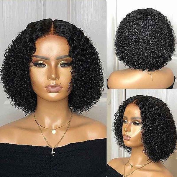 pre plucked fake scalp bob lace front 13x6 invisible short human hair wigs bleached knots deep curly remy transparent lace wigs, Black
pre plucked fake scalp bob lace front 13x6 invisible short human hair wigs bleached knots deep curly remy transparent lace wigs, Black