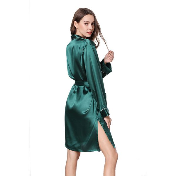 women's satin short turndown collar robe female rayon bathrobe womens robes sleepwear ladies robe for women drop shipping, Black;red
women's satin short turndown collar robe female rayon bathrobe womens robes sleepwear ladies robe for women drop shipping, Black;red