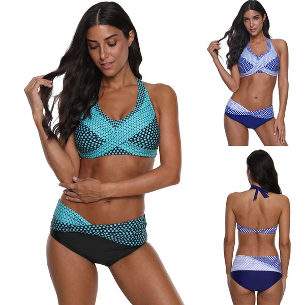 retro women swimsuit dot print bikini set halter swimwear branzilian bathing suit female biquini plus size s~4xl, White;black
retro women swimsuit dot print bikini set halter swimwear branzilian bathing suit female biquini plus size s~4xl, White;black