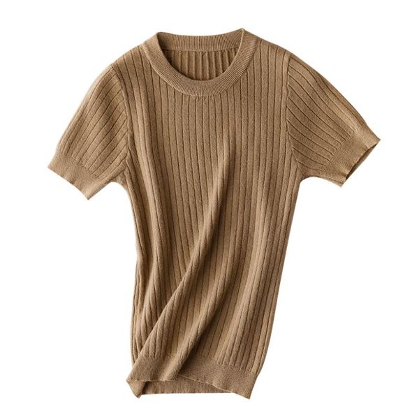 2020 spring summer new style o-neck short sleeve ice silk knitted sweater female women's thin bottoming slim pullover cool soft, White;black
2020 spring summer new style o-neck short sleeve ice silk knitted sweater female women's thin bottoming slim pullover cool soft, White;black