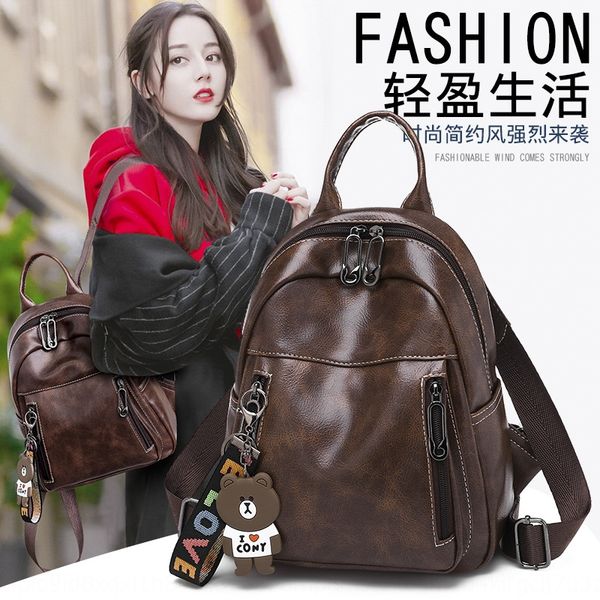 women 2020 new korean women's fashion trend pu soft leather shoulder shoulder bag backpack double zipper women's bag
women 2020 new korean women's fashion trend pu soft leather shoulder shoulder bag backpack double zipper women's bag