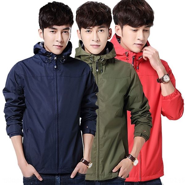 hooded sports trench jacket windbreaker coat large size coat thin men's outdoor jacket men's company, Blue;black
hooded sports trench jacket windbreaker coat large size coat thin men's outdoor jacket men's company, Blue;black