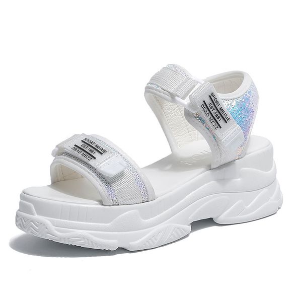 sandals high heeled female summer 2021 women thick bottom shoes wedge with open toe platform women's 358, Black
sandals high heeled female summer 2021 women thick bottom shoes wedge with open toe platform women's 358, Black